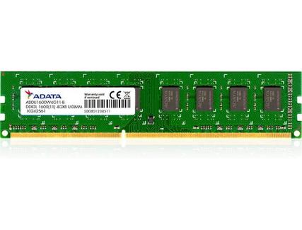 ADATA W4G11 W DDR3L U DIMM 1600 4GB