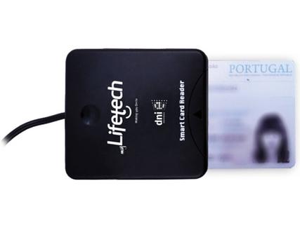 Leitor Cartões Cidadão LIFETECH USB 2.0