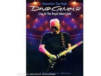 CD/DVD David Gilmore – Remember That Night