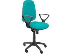 Cadeira de Escritório Operativa PIQUERAS Y CRESPO Tarancón Verde Marinho (Braços fixos – Tecido)