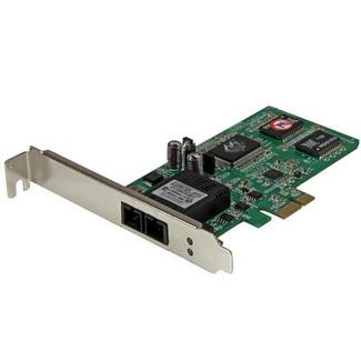 Startech Placa de Rede Ethernet PCI Express de Fibra SC Multimodo 550m