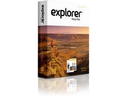 Papel A4 EXPLORER iquality 90g/500h