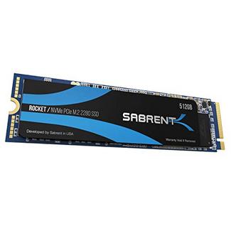 Sabrent 512GB Rocket NVMe PCIe 3.0 M.2 2280 TLC
