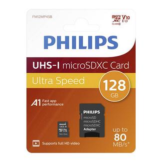 MEMÓRIA MICRO-SD PHILIPS 128GB CL 10