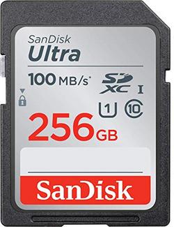 Cartão de Memória SANDISK Ultra 256GB SDXC 100 MB/s