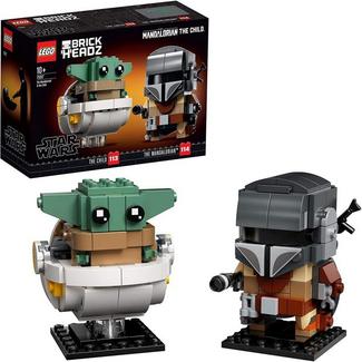 LEGO BrickHeadz Star Wars: O Mandalorian e a Criança