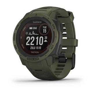 Relógio GPS Garmin Instinct Solar Tactical Edition Verde-militar
