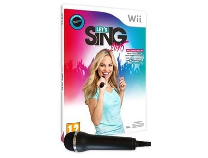 Jogo Nintendo Wii Let's Sing 2016 + 1 Micro