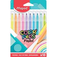 10 Marcadores de Cores Pastel Color Pep’s