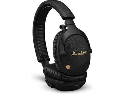 Auscultadores Bluetooth MARSHALL Monitor III (Over Ear – Microfone – Noise Cancelling – Preto)