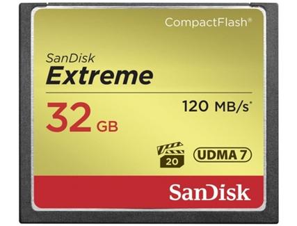 Sandisk CompactFlash Extreme 32GB 120MB UDMA-7