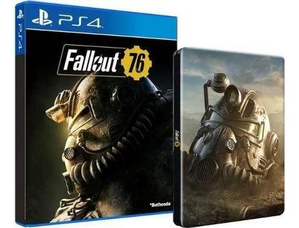 Jogo.PS4 Fallout 76 Wastelanders + Steelbook (RPG – M18)
