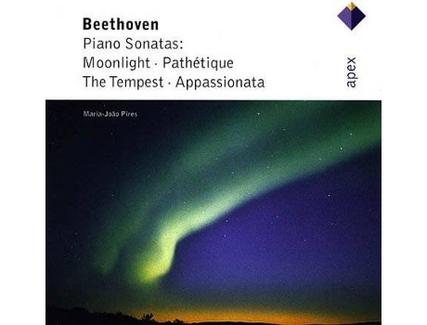 CD Maria João Pires – Beethoven Piano Sonatas: Moonlight Pathétique The Tempest Appassionata (1CD)