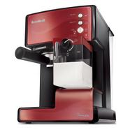 Breville Prima Latte Máquina de Café Automática 15 Bar Vermelha/Preta