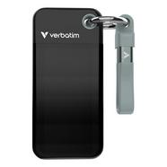 Verbatim Pocket SSD Externo 2TB USB-C 3.2 Gen2 1000MB/s Preto/Cinzento
