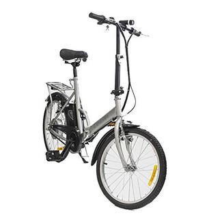 Bicicleta Elétrica SMARTGYRO Milos Cinzenta (Autonomia: 30 a 50 km / Velocidade Máx: 25 km/h)