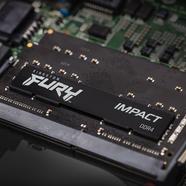 Memória RAM DDR4 KINGSTON FURY Impact (1 x 8 GB – 3200 MHz – CL 20 – Preto)