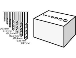 Conjunto de 7 Brocas de Precisão BOSCH 628