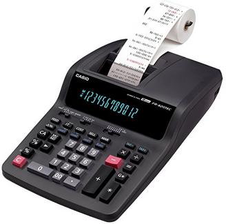 Calculadora De Secretária Com Impressão CASIO FR-620TEC