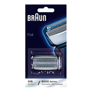 Recarga máquina de barbear Braun 51S Silver