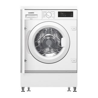 Máquina de Lavar Roupa Encastrável Siemens WI12W326ES Carga Frontal de 7kg e 1200 rpm – Branco