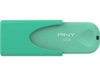Pen USB PNY Attaché 4 2.0 (32 GB – Verde)