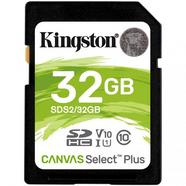 Kingston Canvas Select Plus SDXC 32GB UHS-I Classe 10