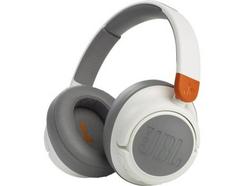 Auscultadores JBL JR 460NC (Over Ear – Microfone – Noise Canceling – Branco)