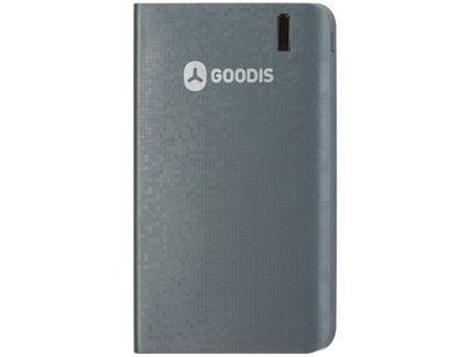 Powerbank GOODIS GDPB666GR (6000 mAh – 1 USB – 1 Micro-USB – Cinzento)