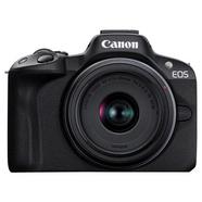 Kit Máquina Fotográfica CANON EOS R50 + RF-S 18-45MM PRETO (Encaixe: Canon RF – Abertura: F4.5-6.3)