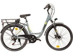 Bicicleta Elétrica NILOX X7F Cinzenta (Vel. Máxima: 25 Km/h – Autonomia: 45 Km)