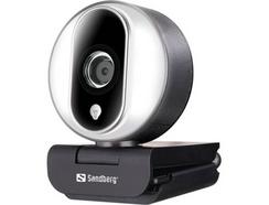 Webcam SANDBERG Streamer USB Pro (HD – 2 MP – Microfone Incorporado)