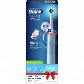 Escova de Dentes Elétrica ORAL-B Pro3700 Cross Action