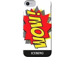 Capa ICEBERG Comics Wow iPhone 6, 6s, 7, 8 Vermelho