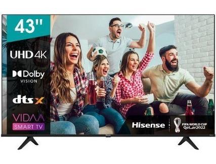 TV HISENSE 43A72GQ QLED 43” 4K Smart TV
