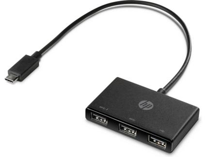 HP USB-C to USB-A Hub USB 3.0 (3.1 Gen 1) Type-C 5000Mbit/s