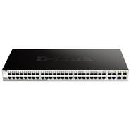 D-Link DGS-1210-48/E Smart Switch Administrado 48 Portas 1000BASE-T + 4 Portas Combo 1000BASE-T/SFP