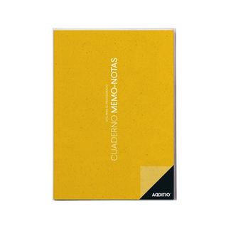 Caderno Memo-Notas Castelhano – 21 5 x 30 cm – Amarelo