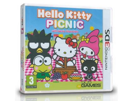 Jogo Nintendo 3Ds Hello Kitty Picnic