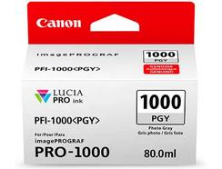Tinteiro CANON PFI-1000 PGY Cinzento para Fotografia