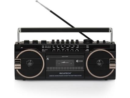 Rádio Gravador RICATECH PR1980 Ghettoblaster