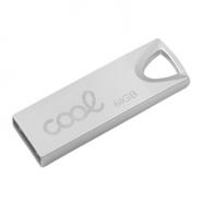 Cool 64GB USB 2.0 Metal Prateado