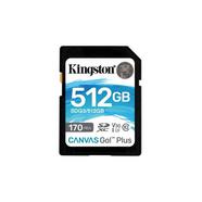 Cartão de Memória SD KINGSTON Canvas Go Plus (512 GB – 170 MB/s)