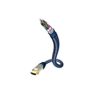 In-akustik Premium HDMI Cabo de alta velocidade com Ethernet 90º  8,0 mt