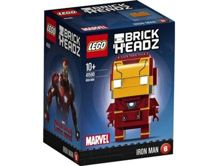 Construção LEGO Brick Headz Iron Man