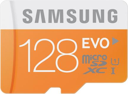 Samsung EVO 128GB MicroSDXC Class 10 UHS-1