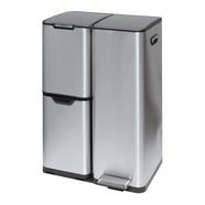 DUETT – Balde de Lixo com 3 Compartimentos Móvel 3 – 60 L