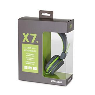 Auscultadores Com fio FONESTAR X7-V (On Ear – Verde)