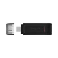 MEMÓRIA USB KINGSTON 128GB DT70 3.2 TYPEC