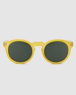 Óculos de sol unissexo Jordaan com armação de poliamida em amarelo com lentes a contrastar Amarelo